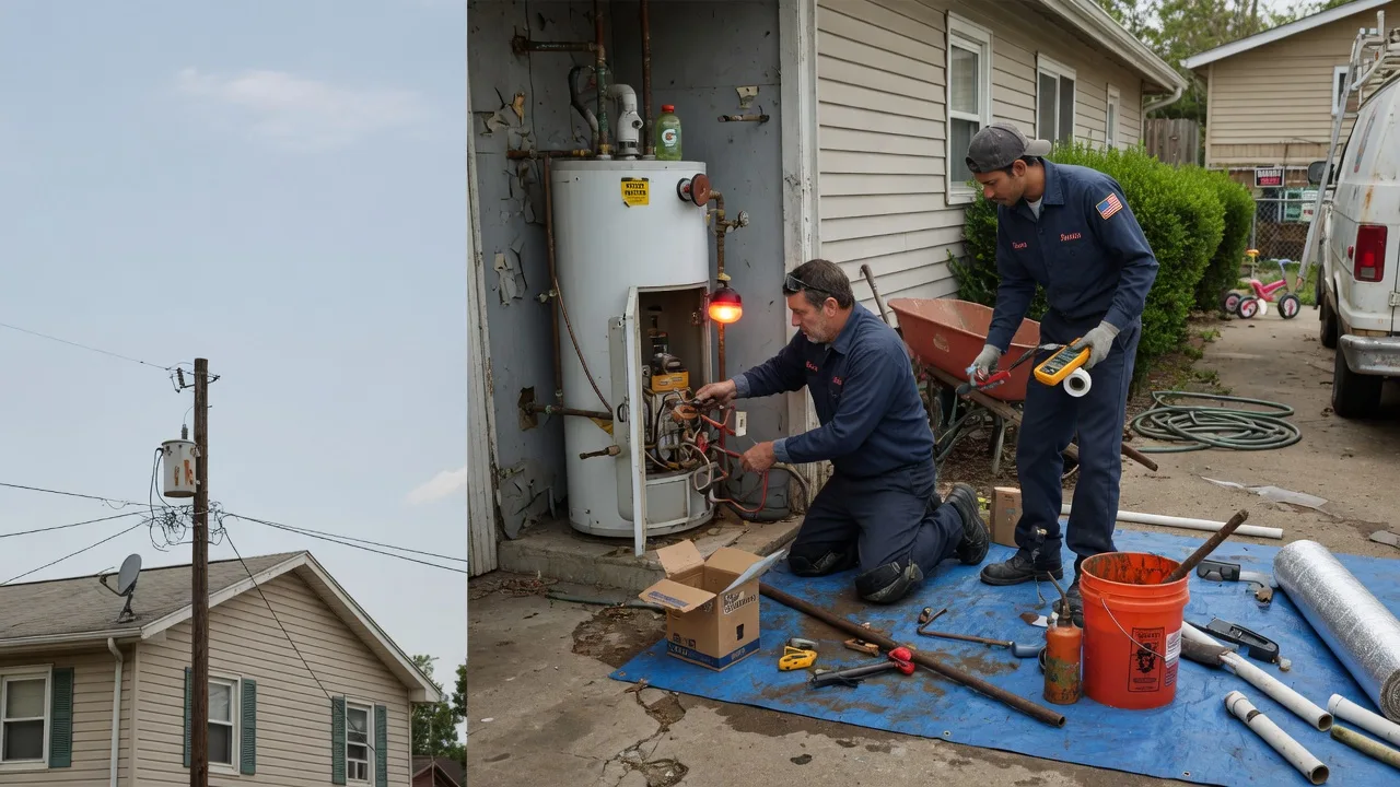 Leak Detection in La Harpe, KS near me